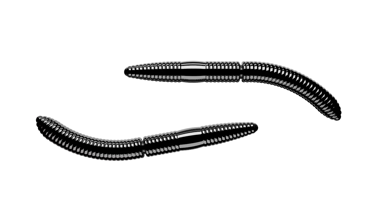 Libra Lures Fatty D’Worm 65mm Käse