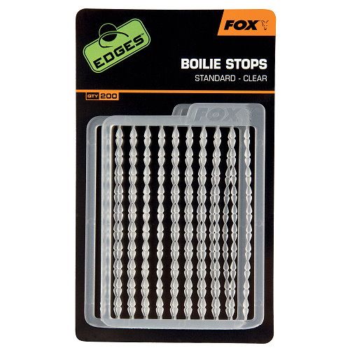 Fox Edges Boilie Stops Standard Clear