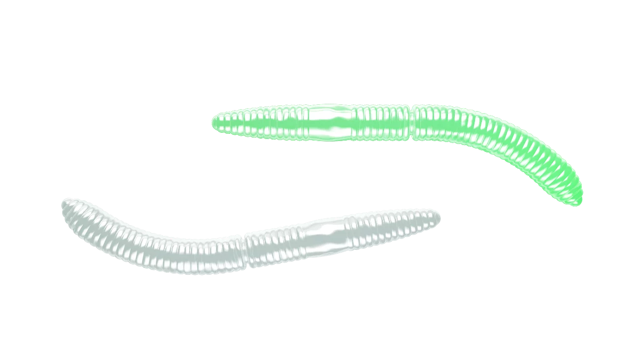 Libra Lures Fatty D’Worm 65mm Garlic